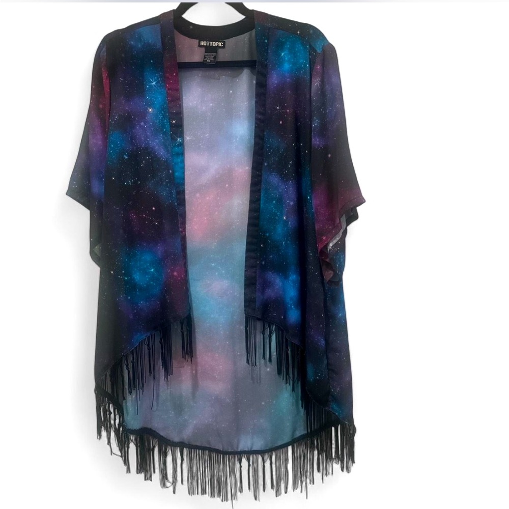 Hot Topic Galaxy Kimono Size M